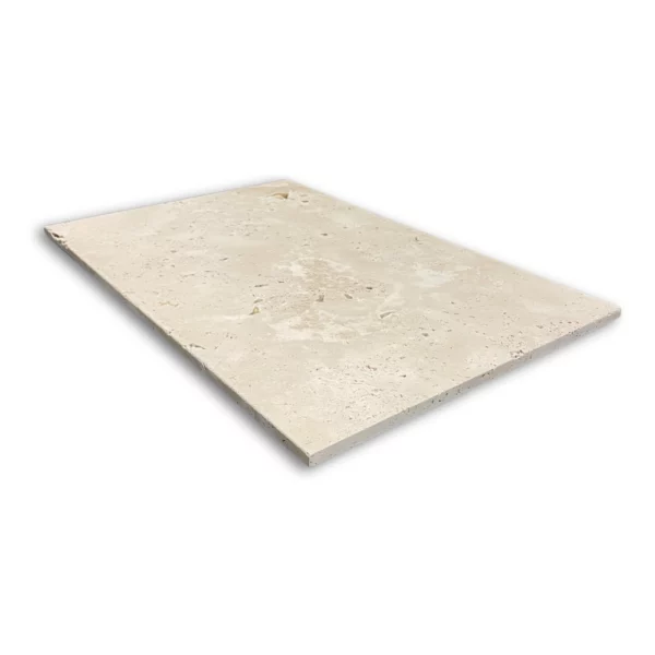 DALLE TRAVERTIN 3E CHOIX - 60x40x1.2cm